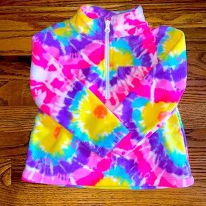 Toddler girl fleece pullover